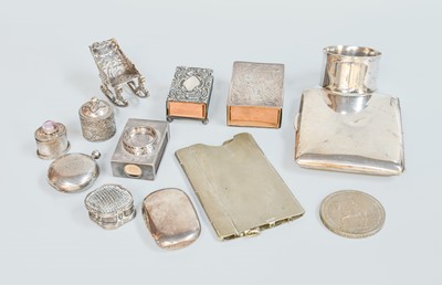 Lot 87 - A Collection of Assorted Silver and Objects of...