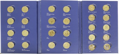 Lot 363 - 2x Royal Mint, Great British Coin Hunt Albums,...