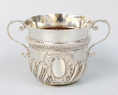 Lot 39 - A Victorian Silver Porringer, by George...