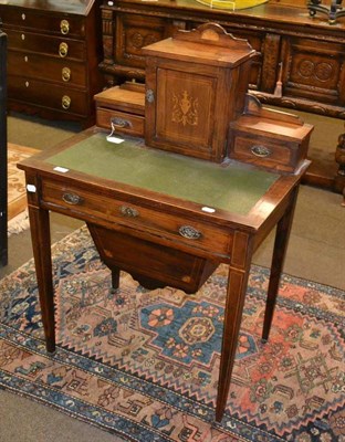 Lot 444 - Edwardian sewing table