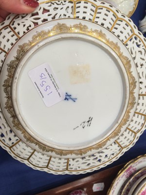 Lot 155 - A Meissen Porcelain Plate, early 20th century,...