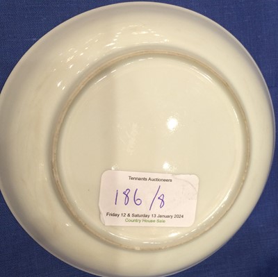 Lot 186 - Three Chinese Porcelain Teabowls and Saucers,...