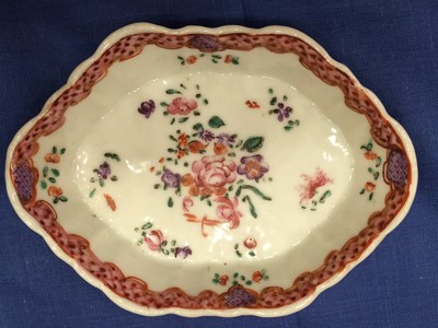 Lot 186 - Three Chinese Porcelain Teabowls and Saucers,...