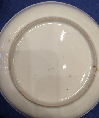 Lot 186 - Three Chinese Porcelain Teabowls and Saucers,...