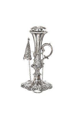 Lot 2098 - A Victorian Silver Taper-Candlestick