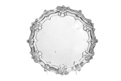 Lot 2148 - A George V Silver Salver