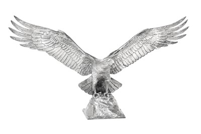 Lot 2167 - An Elizabeth II Silver Model of an Eagle