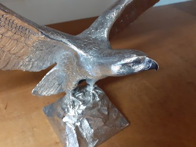 Lot 2167 - An Elizabeth II Silver Model of an Eagle