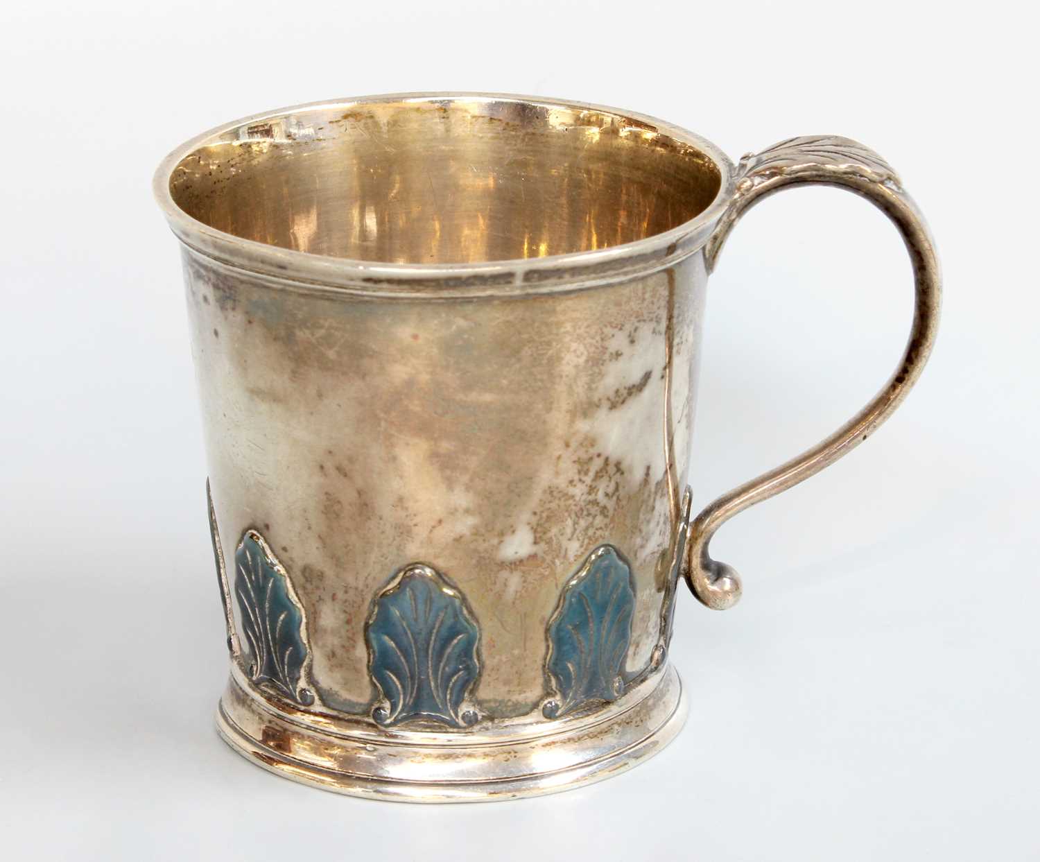 Lot 76 - A George V Silver Christening-Mug, by Joseph...