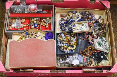 Lot 438 - A Large Quantity of Costume Jewellery,...