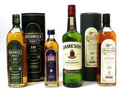 Lot 191 - Bushmills 1608 Reserve Irish Whiskey, 40% vol,...