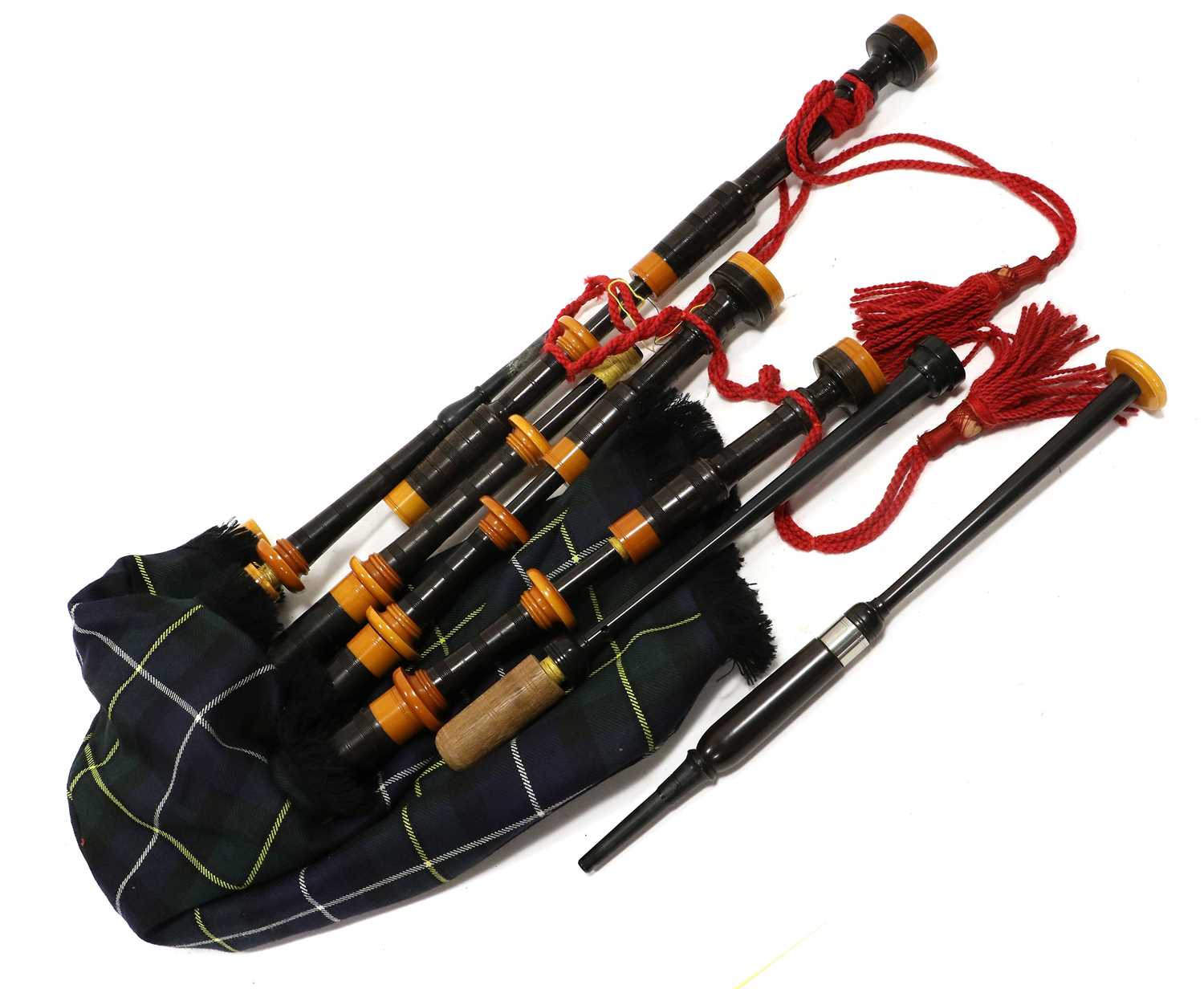 Lot 52 - Bagpipes By McLeod
