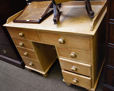 Lot 1336 - A Pine Washstand, 110cm by 60cm by 87cm