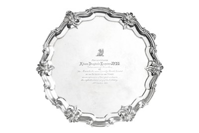 Lot 2152 - A George V Silver Salver