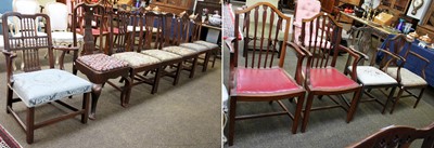 Lot 1289 - Eleven 18th Century and Later Chairs,...