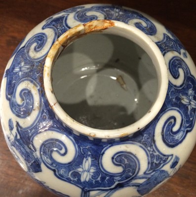 Lot 194 - A Pair of Chinese Porcelain Ginger Jars and...