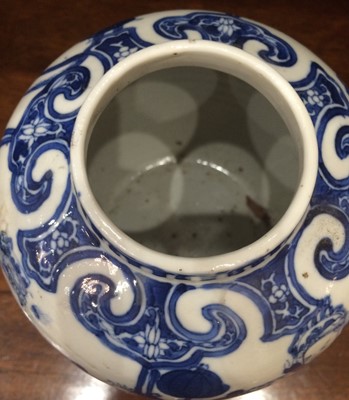 Lot 194 - A Pair of Chinese Porcelain Ginger Jars and...