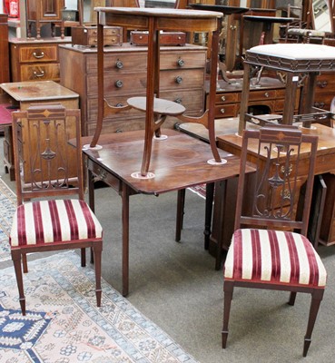 Lot 1266 - A 19th Century Mahogany Pembroke Table, 96cm...