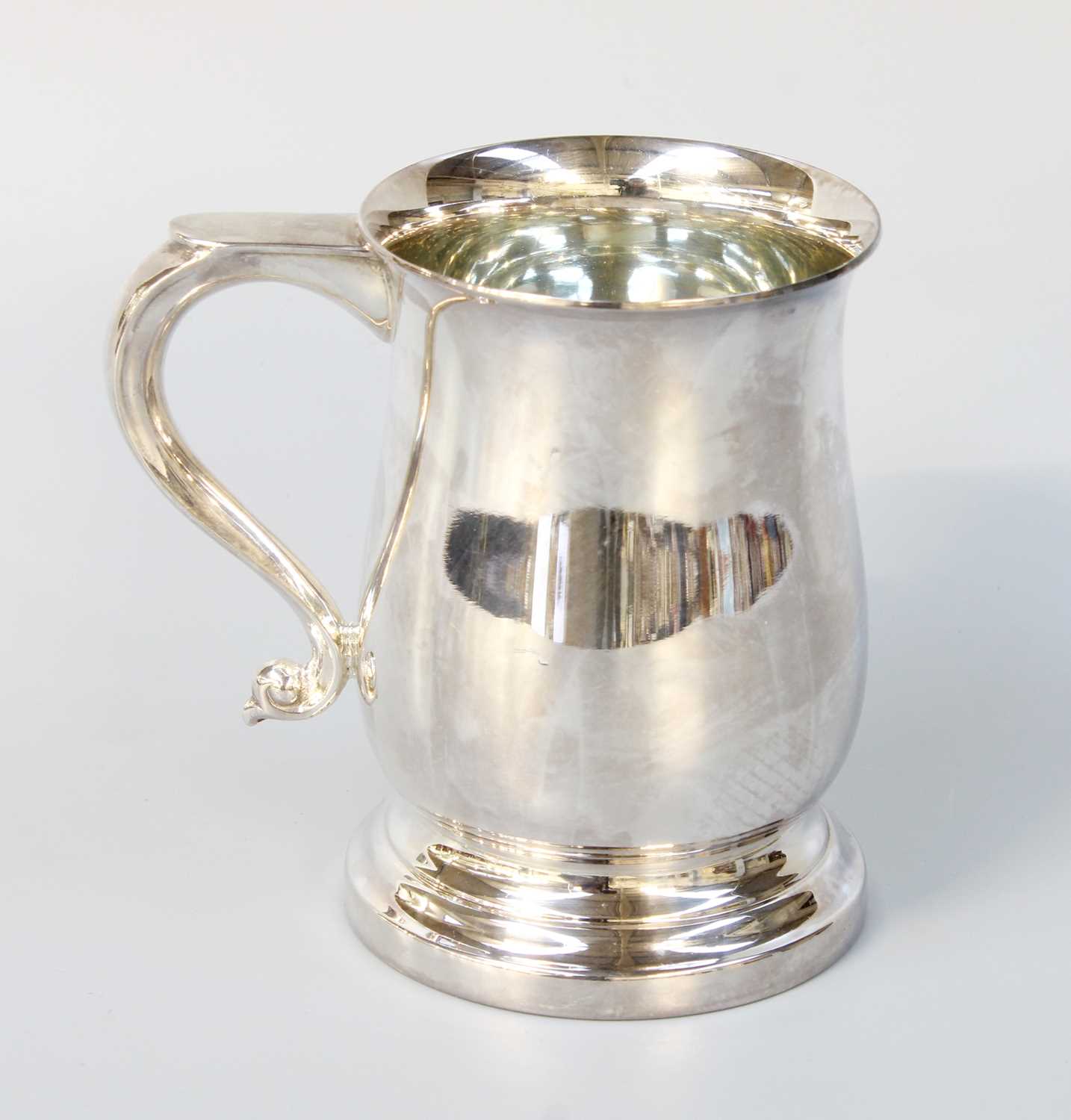 Lot 19 - An Elizabeth II Silver Mug, by A. Chick and...