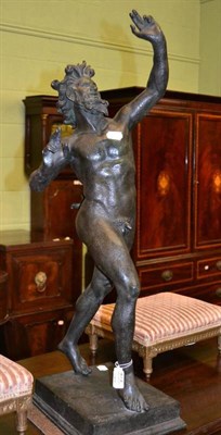 Lot 472 - Sculpture of Pan, signed