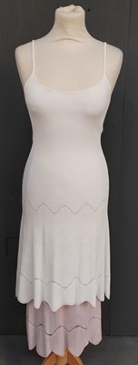 Lot 1096 - Chanel Clothing comprising a cream cotton...