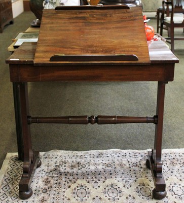 Lot 1284 - A William IV Mahogany Writing Table, with...