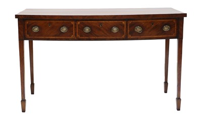 Lot 284 - A Late George III Mahogany,...