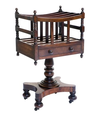 Lot 1231 - A Victorian Mahogany Four-Division Canterbury,...