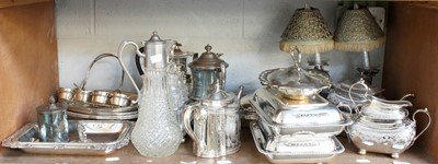 Lot 121 - A Collection of Assorted Silver Plate,...