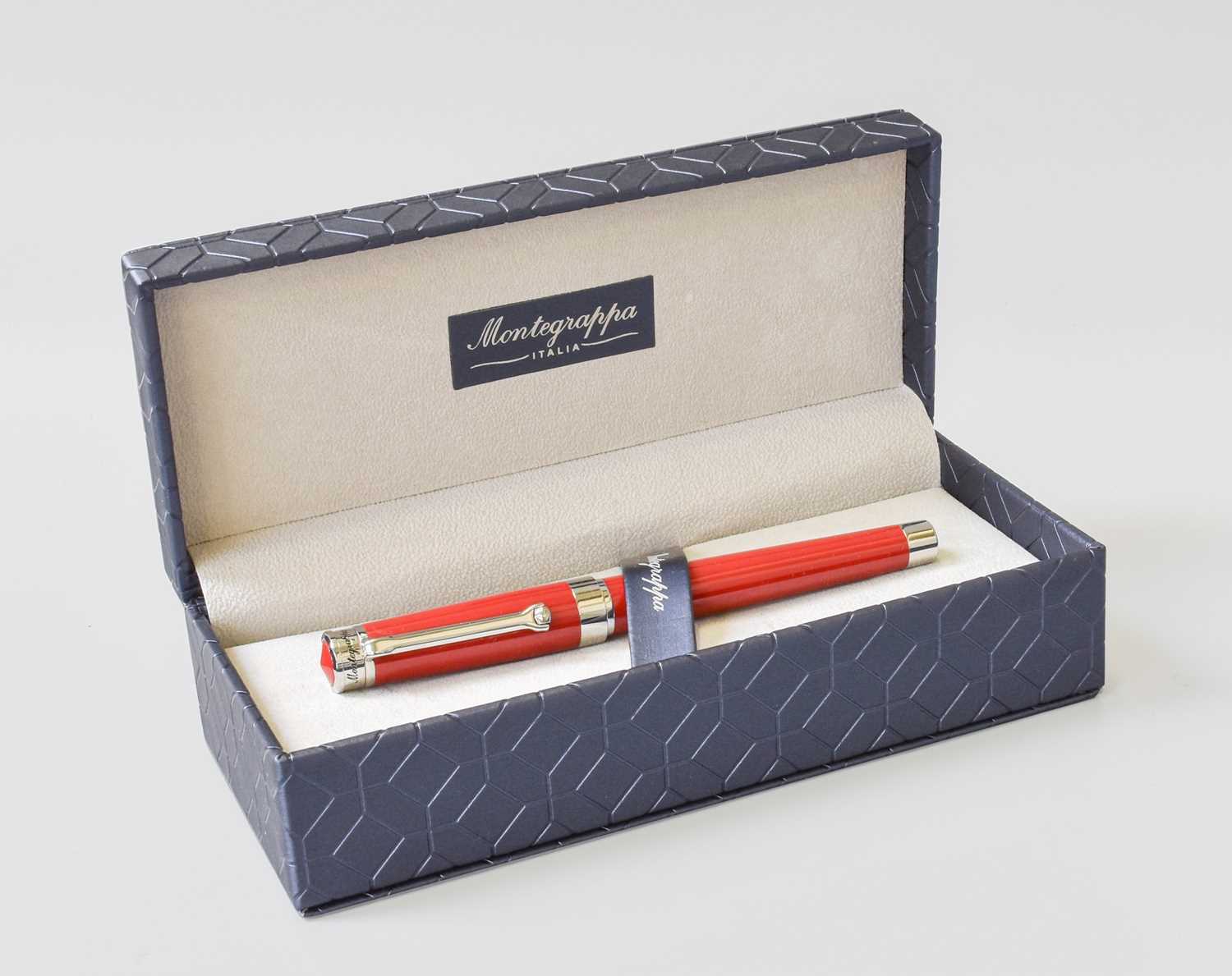Lot 137 - A Montegrappa Parola Amarone Fountain-Pen, the...