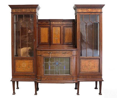 Lot 1132 - A Victorian Mahogany, Satinwood and...