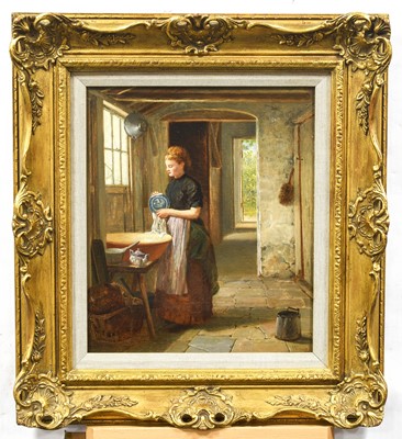 Lot 586 - Haynes King (1831-1904) Lost in Thought Signed,...