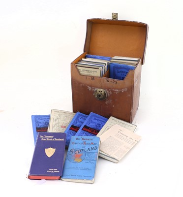 Lot 537 - Three Early 20th Century Leather Cases of...