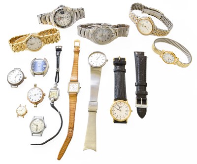Lot 483 - A Selection of Wristwatches, by Seiko, Rotary,...