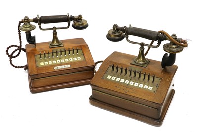Lot 121 - Sterling Primax System A Pair Of Telephones