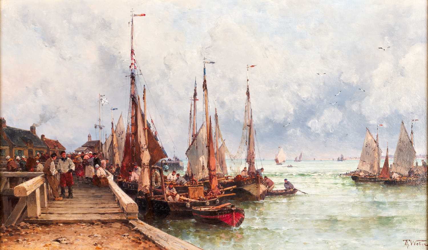 Lot 1113 - Theodor Alexander Weber (1838-1907) German...