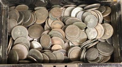 Lot 149 - Bulk lot of British Copper Coins;...