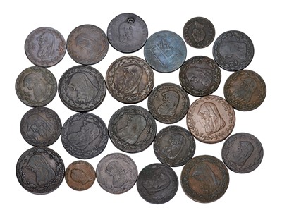 Lot 426 - Wales, 18th Century Tokens, 23 in total,...