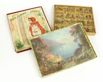 Lot 316 - A Whittington and His Cat Jigsaw Puzzle, early...