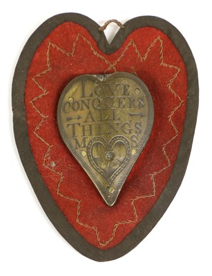 Lot 330 - A Brass Sweetheart's Nosegay, late 17th...