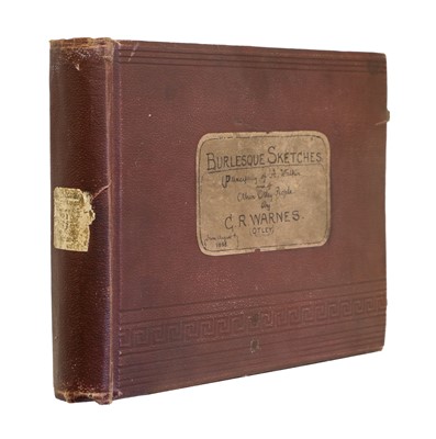 Lot 303 - Cartoon Sketches Warnes (George R.), Burlesque...