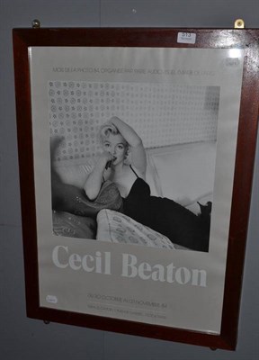 Lot 513 - A Cecil Beaton poster of Marilyn Monroe