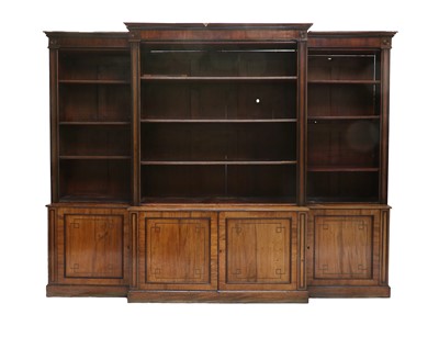 Lot 303 - A Regency Mahogany, Ebony and Boxwood-Strung...