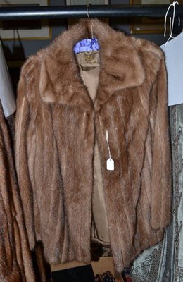 Lot 518 - A Saga pastel mink jacket