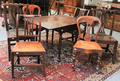 Lot 1367 - A Mid 19th Century Mahogany Pembroke Table on...