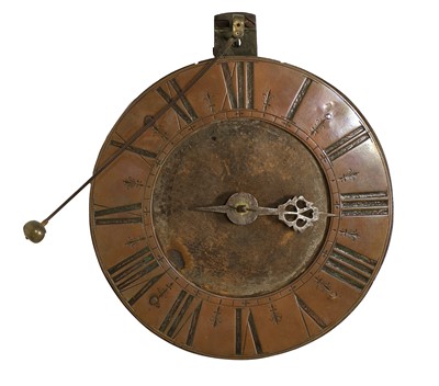 Lot 561 - A Verge Single Handed Striking Timepiece, 18th...