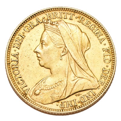 Lot 248 - Victoria, Sovereign 1896M, Melbourne Mint;...