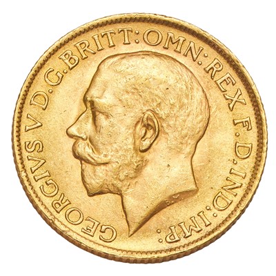 Lot 275 - George V, Sovereign 1913; extremely fine with...