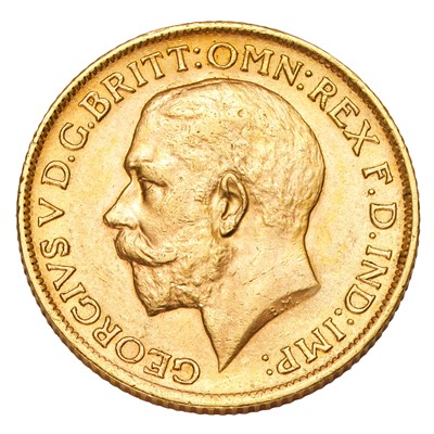 Lot 276 - George V, Sovereign 1913; near extremely fine