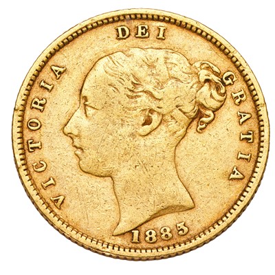 Lot 254 - Victoria, Half Sovereign 1885/3; possible 5...